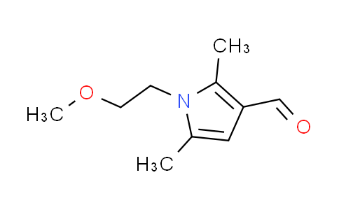 CAS No. 445023-46-1, 1-(2-methoxyethyl)-2,5-dimethyl-1H-pyrrole-3-carbaldehyde