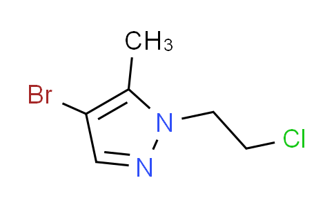 CAS No. 108354-41-2, 4-bromo-1-(2-chloroethyl)-5-methyl-1H-pyrazole