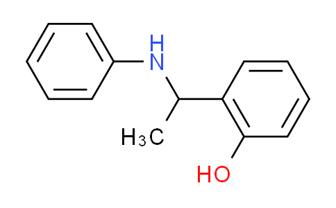 CAS No. 60399-07-7, 2-(1-anilinoethyl)phenol