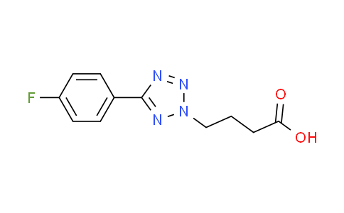 CAS No. 384859-48-7, 4-[5-(4-fluorophenyl)-2H-tetrazol-2-yl]butanoic acid