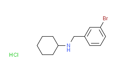 CAS No. 1158215-01-0, N-(3-bromobenzyl)cyclohexanamine hydrochloride
