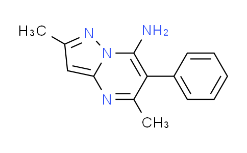 CAS No. 428845-73-2, 2,5-dimethyl-6-phenylpyrazolo[1,5-a]pyrimidin-7-amine