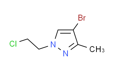 CAS No. 108354-38-7, 4-bromo-1-(2-chloroethyl)-3-methyl-1H-pyrazole
