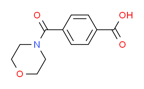 CAS No. 160816-43-3, 4-(4-morpholinylcarbonyl)benzoic acid