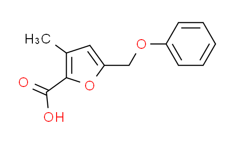 CAS No. 303064-47-3, 3-methyl-5-(phenoxymethyl)-2-furoic acid