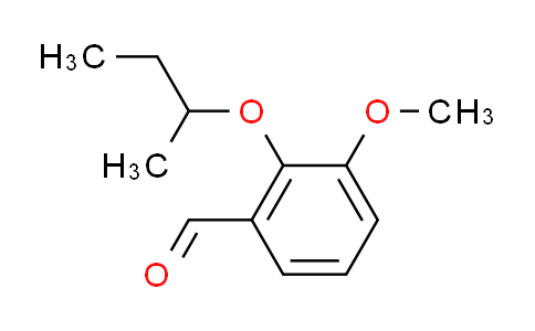 CAS No. 872183-67-0, 2-sec-butoxy-3-methoxybenzaldehyde