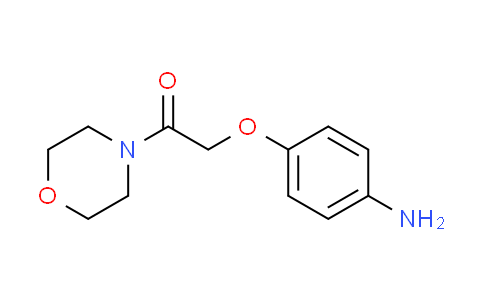 CAS No. 76870-09-2, 4-(2-morpholin-4-yl-2-oxoethoxy)aniline