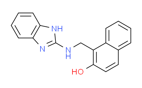 CAS No. 330836-35-6, 1-[(1H-benzimidazol-2-ylamino)methyl]-2-naphthol