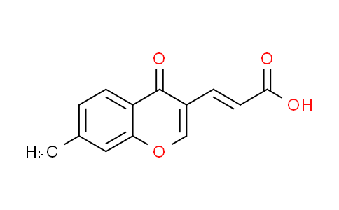 CAS No. 1263273-38-6, (2E)-3-(7-methyl-4-oxo-4H-chromen-3-yl)acrylic acid