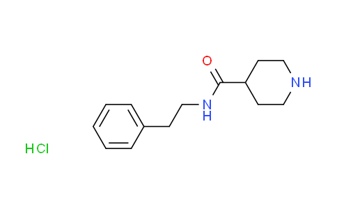 CAS No. 1580449-72-4, N-(2-phenylethyl)-4-piperidinecarboxamide hydrochloride