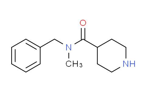 CAS No. 686255-79-8, N-benzyl-N-methylpiperidine-4-carboxamide