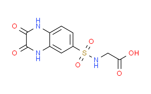 CAS No. 112170-26-0, N-[(2,3-dioxo-1,2,3,4-tetrahydroquinoxalin-6-yl)sulfonyl]glycine