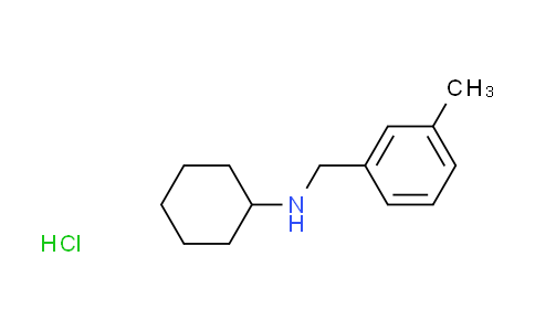 CAS No. 1054552-66-7, N-(3-methylbenzyl)cyclohexanamine hydrochloride