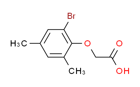 CAS No. 38206-98-3, (2-bromo-4,6-dimethylphenoxy)acetic acid