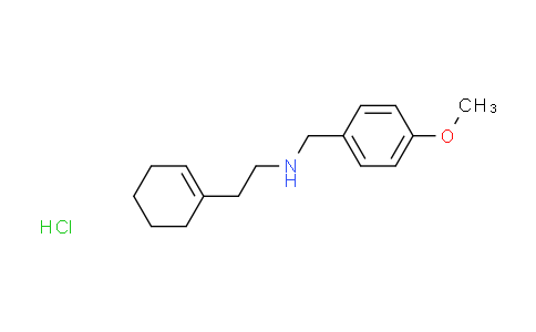 CAS No. 1048640-95-4, [2-(1-cyclohexen-1-yl)ethyl](4-methoxybenzyl)amine hydrochloride