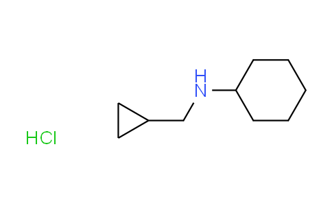 CAS No. 99175-39-0, N-(cyclopropylmethyl)cyclohexanamine hydrochloride