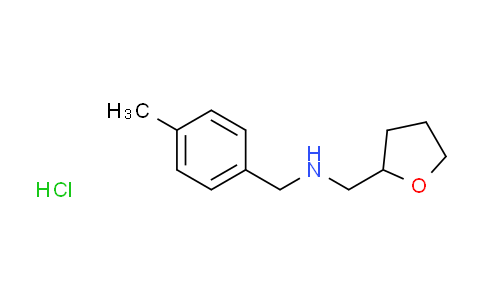 CAS No. 1048640-79-4, (4-methylbenzyl)(tetrahydro-2-furanylmethyl)amine hydrochloride