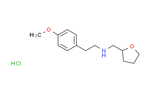 CAS No. 1048640-61-4, [2-(4-methoxyphenyl)ethyl](tetrahydro-2-furanylmethyl)amine hydrochloride