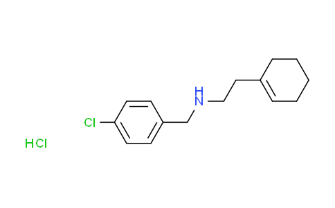 CAS No. 1048640-65-8, N-(4-chlorobenzyl)-2-(1-cyclohexen-1-yl)ethanamine hydrochloride