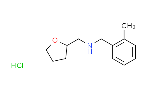 CAS No. 1048640-73-8, (2-methylbenzyl)(tetrahydro-2-furanylmethyl)amine hydrochloride