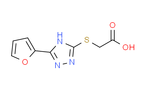 CAS No. 30452-55-2, {[5-(2-furyl)-4H-1,2,4-triazol-3-yl]thio}acetic acid