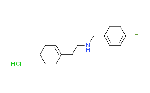 CAS No. 1048640-53-4, [2-(1-cyclohexen-1-yl)ethyl](4-fluorobenzyl)amine hydrochloride
