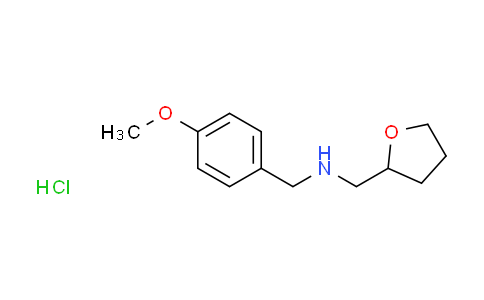 CAS No. 1048640-87-4, (4-methoxybenzyl)(tetrahydro-2-furanylmethyl)amine hydrochloride