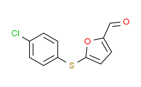 CAS No. 39689-04-8, 5-[(4-chlorophenyl)thio]-2-furaldehyde
