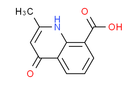 CAS No. 384364-07-2, 2-methyl-4-oxo-1,4-dihydroquinoline-8-carboxylic acid
