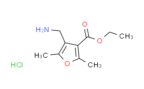 CAS No. 944467-99-6, ethyl 4-(aminomethyl)-2,5-dimethyl-3-furoate hydrochloride