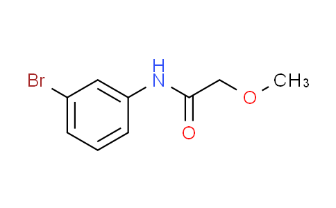 CAS No. 430463-83-5, N-(3-bromophenyl)-2-methoxyacetamide