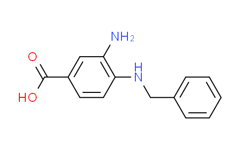 CAS No. 66315-38-6, 3-amino-4-(benzylamino)benzoic acid