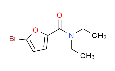 CAS No. 57785-35-0, 5-bromo-N,N-diethyl-2-furamide