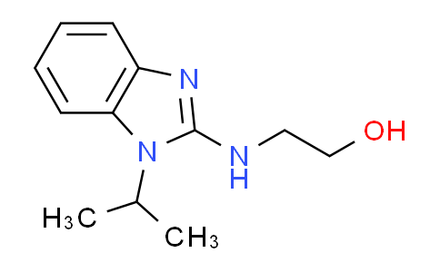 CAS No. 431071-96-4, 2-[(1-isopropyl-1H-benzimidazol-2-yl)amino]ethanol