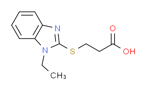 DY613683 | 51099-68-4 | 3-[(1-ethyl-1H-benzimidazol-2-yl)thio]propanoic acid