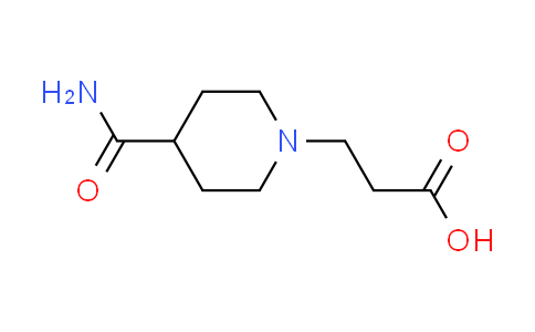 CAS No. 915922-36-0, 3-[4-(aminocarbonyl)-1-piperidinyl]propanoic acid