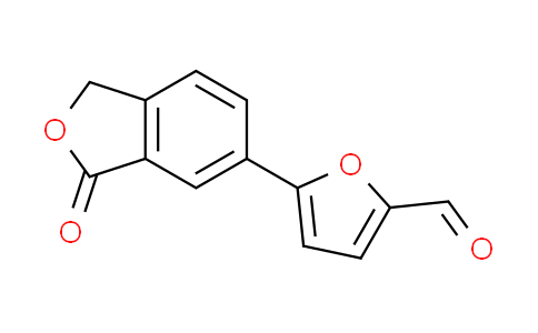 CAS No. 591212-74-7, 5-(3-oxo-1,3-dihydro-2-benzofuran-5-yl)-2-furaldehyde