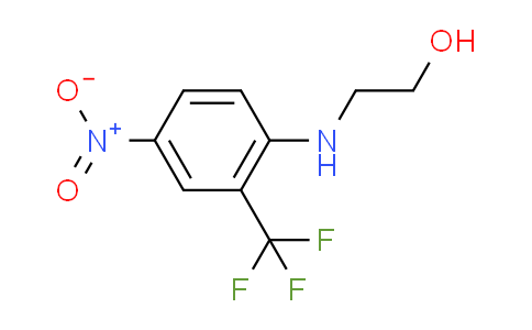 CAS No. 56223-89-3, 2-{[4-nitro-2-(trifluoromethyl)phenyl]amino}ethanol