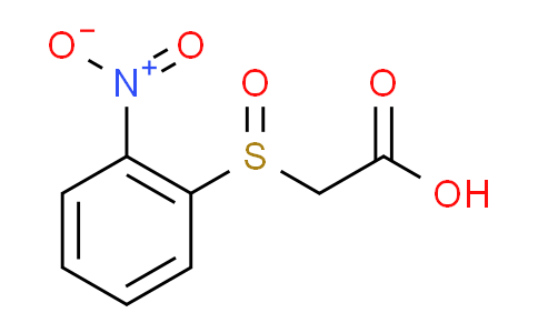 CAS No. 117737-43-6, [(2-nitrophenyl)sulfinyl]acetic acid
