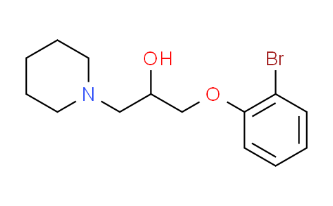 CAS No. 100794-31-8, 1-(2-bromophenoxy)-3-piperidin-1-ylpropan-2-ol