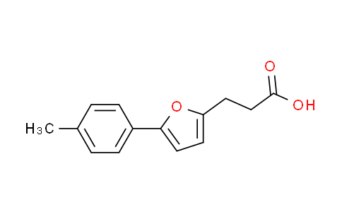 CAS No. 23589-06-2, 3-[5-(4-methylphenyl)-2-furyl]propanoic acid