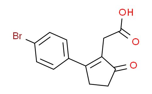 CAS No. 780813-06-1, [2-(4-bromophenyl)-5-oxocyclopent-1-en-1-yl]acetic acid