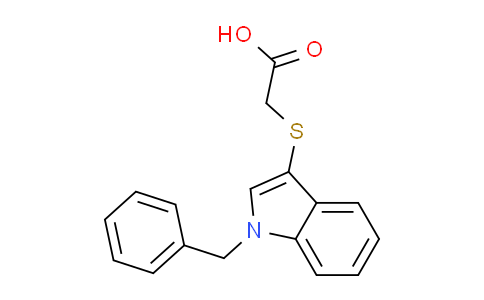CAS No. 524035-97-0, [(1-benzyl-1H-indol-3-yl)thio]acetic acid