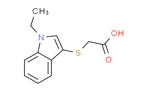 CAS No. 883539-49-9, [(1-ethyl-1H-indol-3-yl)thio]acetic acid