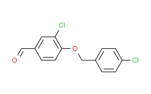 CAS No. 443124-79-6, 3-chloro-4-[(4-chlorobenzyl)oxy]benzaldehyde