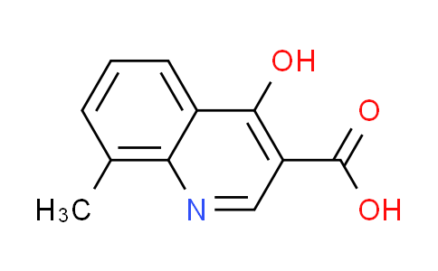 CAS No. 35966-17-7, 4-hydroxy-8-methylquinoline-3-carboxylic acid