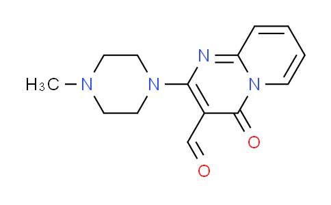 CAS No. 154816-49-6, 2-(4-methylpiperazin-1-yl)-4-oxo-4H-pyrido[1,2-a]pyrimidine-3-carbaldehyde
