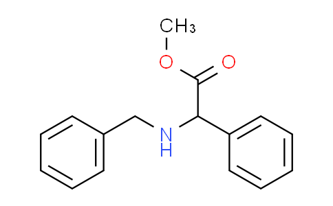 CAS No. 78907-06-9, methyl (benzylamino)(phenyl)acetate