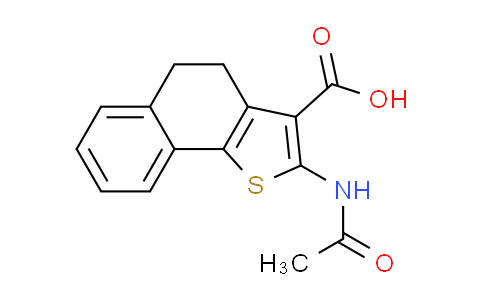 CAS No. 433688-29-0, 2-(acetylamino)-4,5-dihydronaphtho[1,2-b]thiophene-3-carboxylic acid