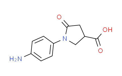 CAS No. 346637-44-3, 1-(4-aminophenyl)-5-oxo-3-pyrrolidinecarboxylic acid
